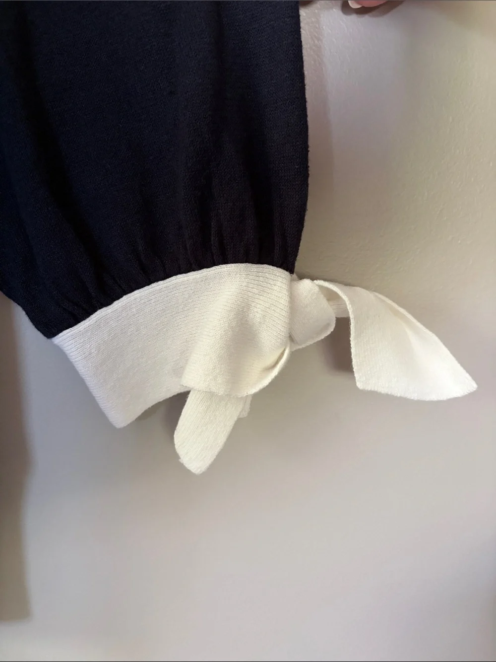 Boden Addie Jumper Sweater Medium NWT Preppy Sailor‎ Navy Blue White